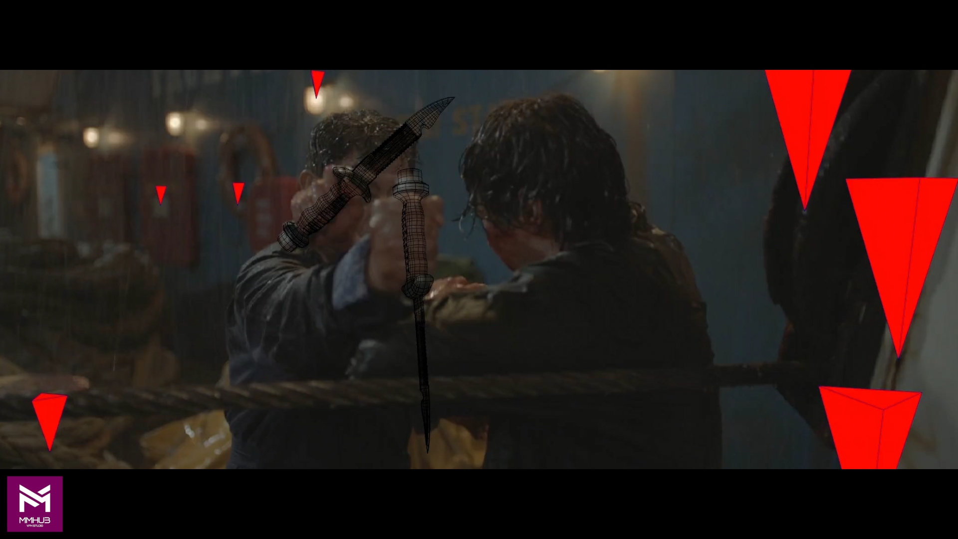 from Domino Movie behind the scenes